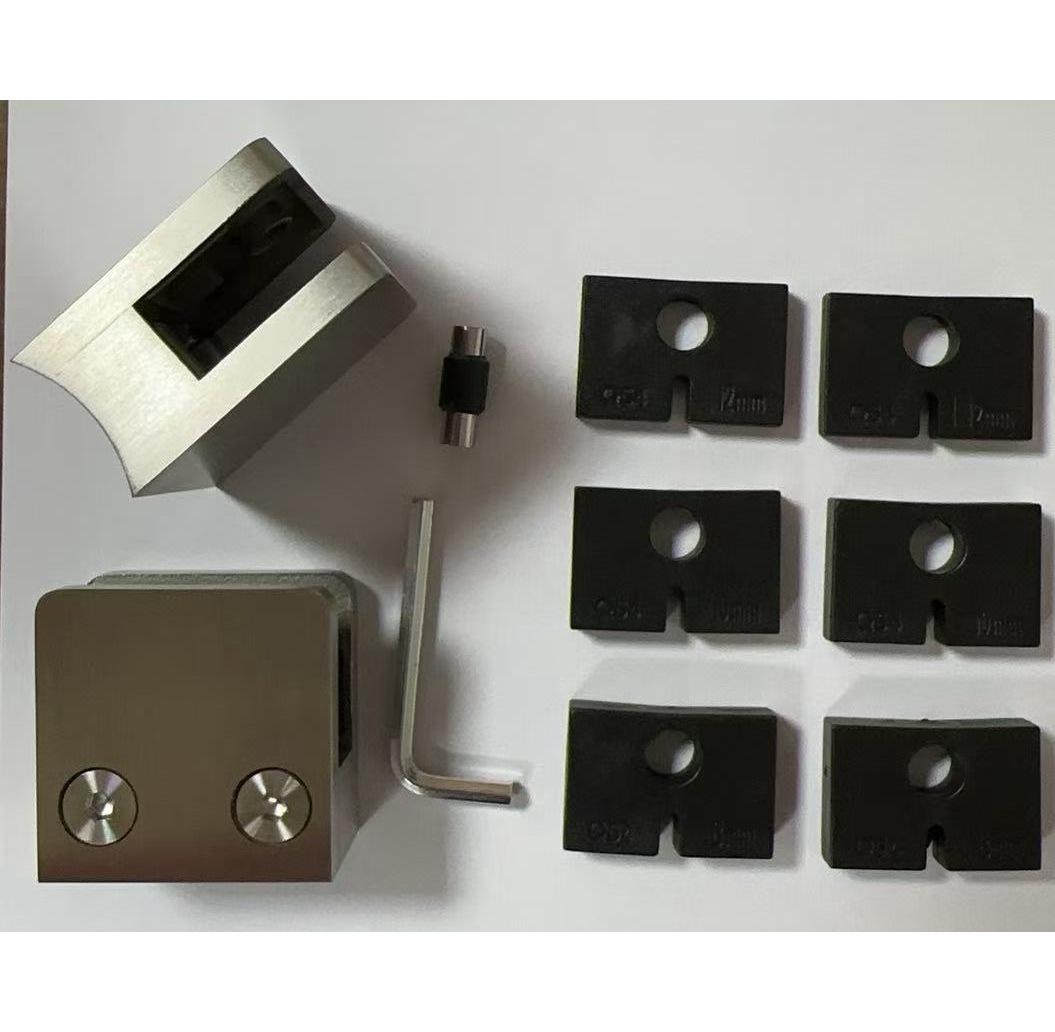 Tungt pivot glasbruser Door Hydraulic Hing Bruseskærm Klip Justerbar bruser Glasdørklemme